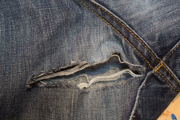 How To Fix Ripped Jeans That Ripped Too Much - OddlyStylish.com